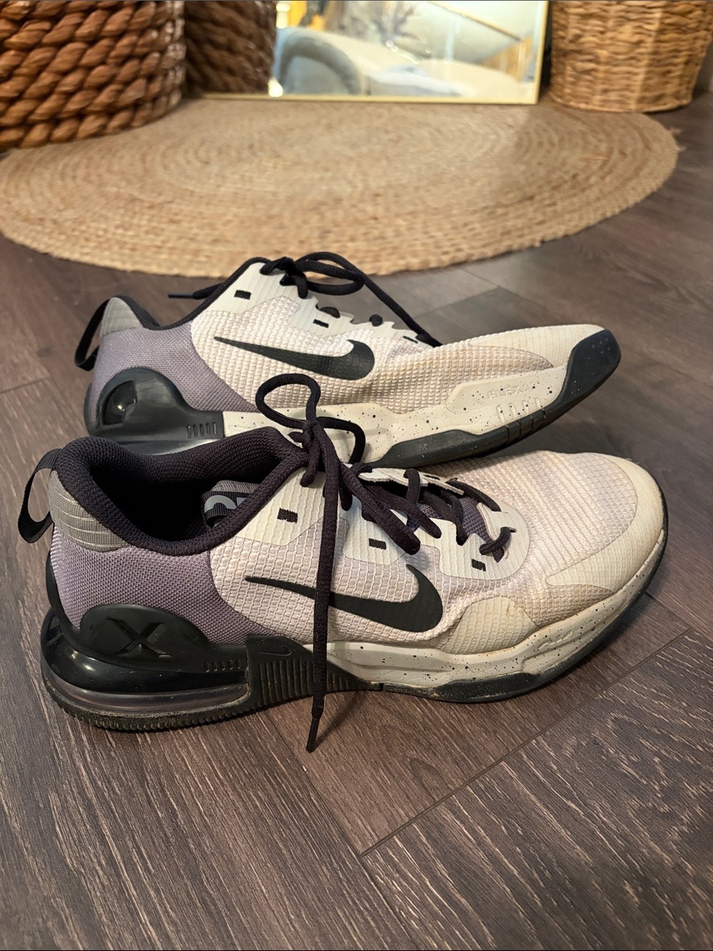 Nike Air Max Alpha Trainer 5 Lt Iron Ore/Black/Flat Pewter DM0829-013 Men's 9.5